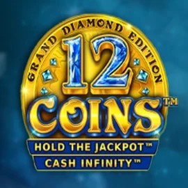 Official Slots logo: 12 Coins Grand Diamond Edition by Wazdan at SLOTT Casino