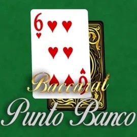 Baccarat - Punto Banco online game logo by Red Tiger Gaming on sslottcasino.com