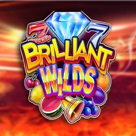 Brilliant Wilds online game logo by iSoftBet on sslottcasino.com