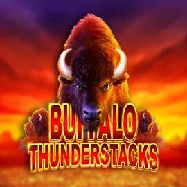 Buffalo Thunderstacks by Amatic Industries, showcased at sslottcasino.com – game logo