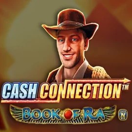 Cash Connection Book Of Ra casino game by Novomatic – featured logo at SLOTT Casino
