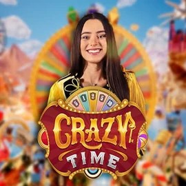 Crazy Time casino game by Evolution – featured logo at SLOTT Casino