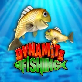 Dynamite Fishing online game logo by Inspired Gaming on sslottcasino.com