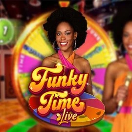Funky Time slot icon by Evolution, available at SLOTT Casino