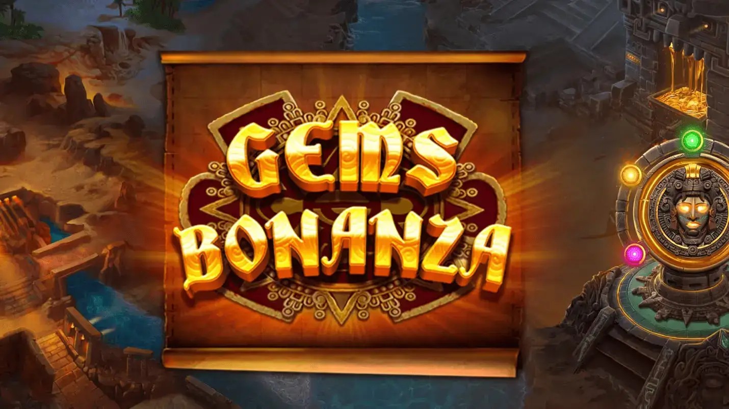 Gems Bonanza slot visual from Pragmatic Play available on sslottcasino.com