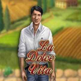La Dolce Vita slot icon by Gamomat, available at SLOTT Casino