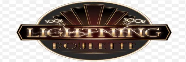 Lightning Roulette by Evolution, showcased at sslottcasino.com – game logo