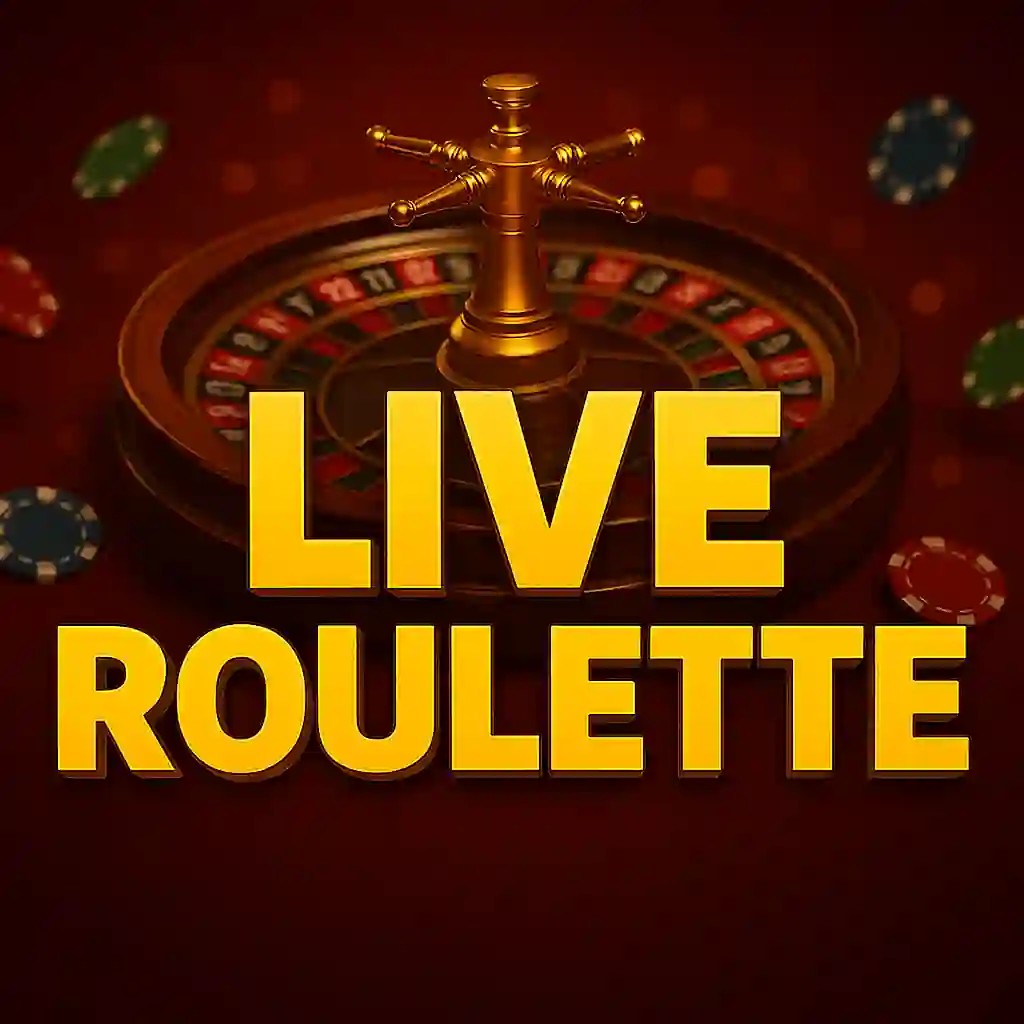 Live Roulette slot icon by Evolution, available at SLOTT Casino