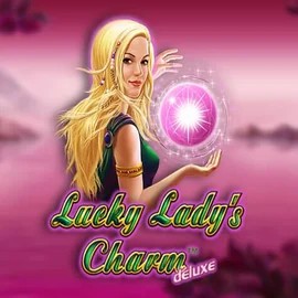 Lucky Ladys Charm Deluxe by Greentube, showcased at sslottcasino.com – game logo