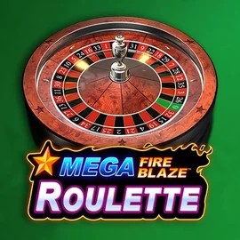 Mega Fire Blaze Roulette slot visual from Playtech available on sslottcasino.com