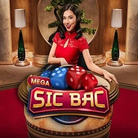 Official Live Casino logo: Mega Sic Bac by Pragmatic Play at SLOTT Casino