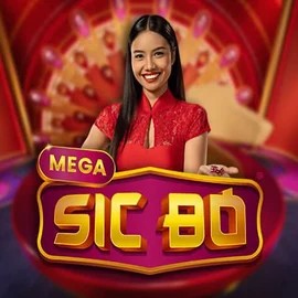 Mega Sic Bo online game logo by Pragmatic Play on sslottcasino.com