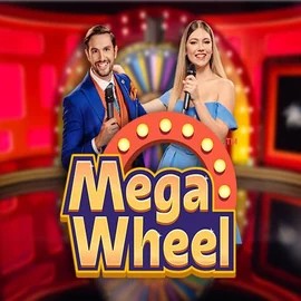 Mega Wheel slot visual from Pragmatic Play available on sslottcasino.com