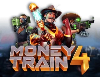 Official Slots logo: Money Train 4 by Relax Gaming at SLOTT Casino