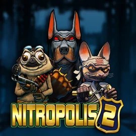 Nitropolis 2 slot logo by ELK Studios at SLOTT Casino