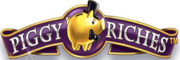 Piggy Riches by NetEnt, showcased at sslottcasino.com – game logo