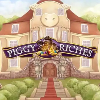 Piggy Riches game by NetEnt – logo hosted on SLOTT Casino