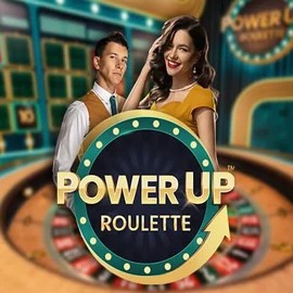 PowerUP Roulette game by Pragmatic Play – logo hosted on SLOTT Casino
