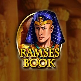 Ramses Book Deluxe slot visual from Gamomat available on sslottcasino.com