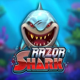 Razor Shark slot logo by Push Gaming at SLOTT Casino
