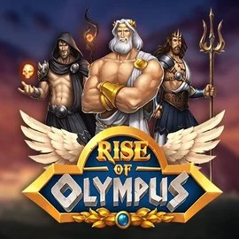 Rise of Olympus logo – Slots by Play'n GO at SLOTT Casino