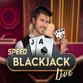 Speed Blackjack logo by Pragmatic Play at SLOTT Casino