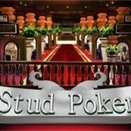 Stud Poker 3D slot logo by iSoftBet at SLOTT Casino