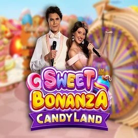 Sweet Bonanza Candy Land Live slot logo by Pragmatic Play at SLOTT Casino